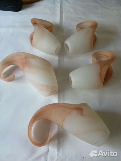 Плафоны для люстры 5 шт