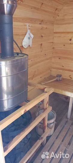 Баня на дровах