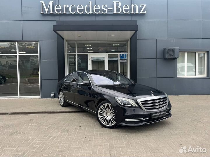 Mercedes-Benz S-класс 4.0 AT, 2019, 81 620 км