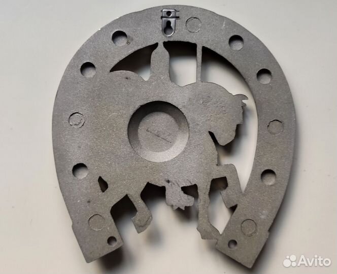 Панно подкова с богатырём СССР