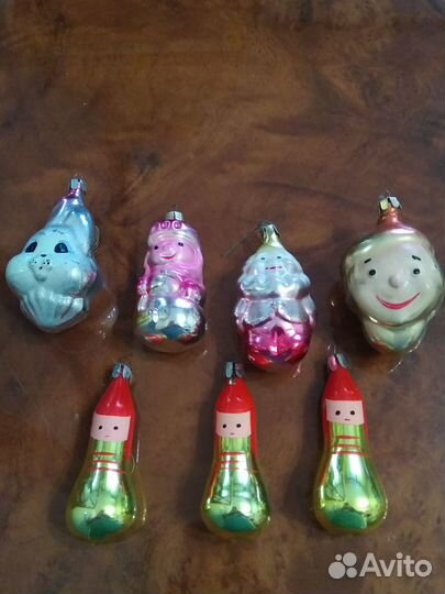 Ёлочные игрушки СССР Коллекционные