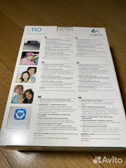 Веб-камера Logitech WebCam C110