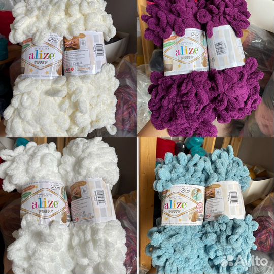 Пряжа alize puffy