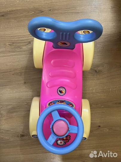 Каталка автомобиль для девочек Сабрина