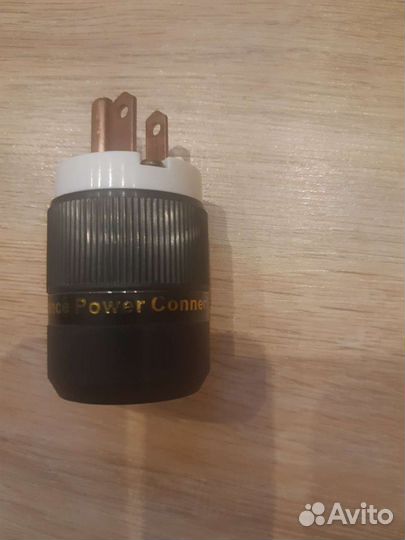 Вилка сетевая медь