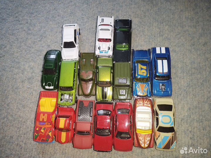 Hot Wheels, Matchbox (Mainline и Premium)