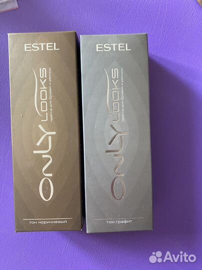 Краска для бровей estel