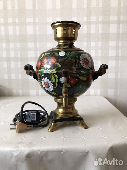 Самовар электрический расписной