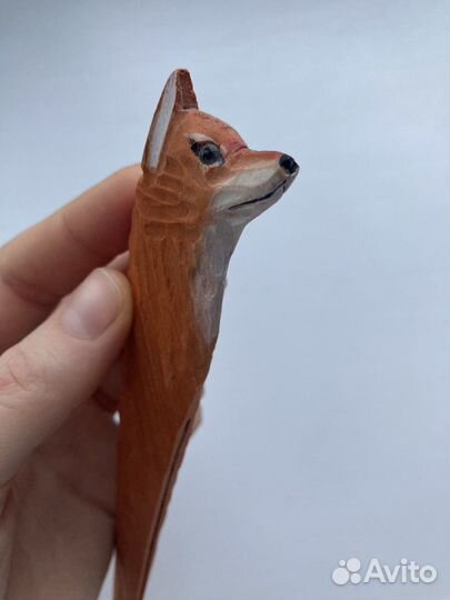 Закладка деревянная «Лиса»