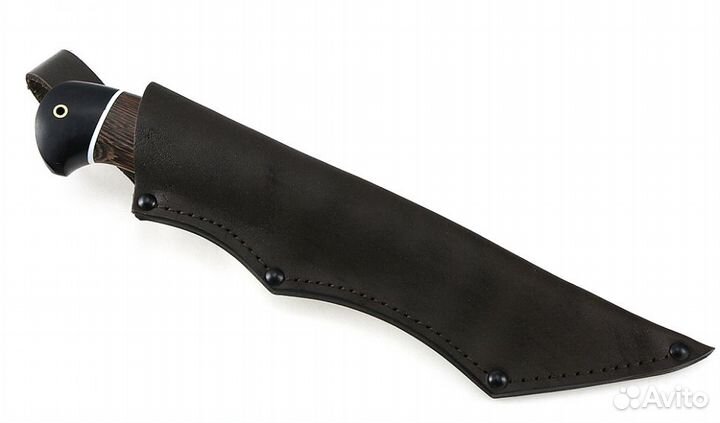 Нож Каратель сталь дамаск полный камень рукоять ве