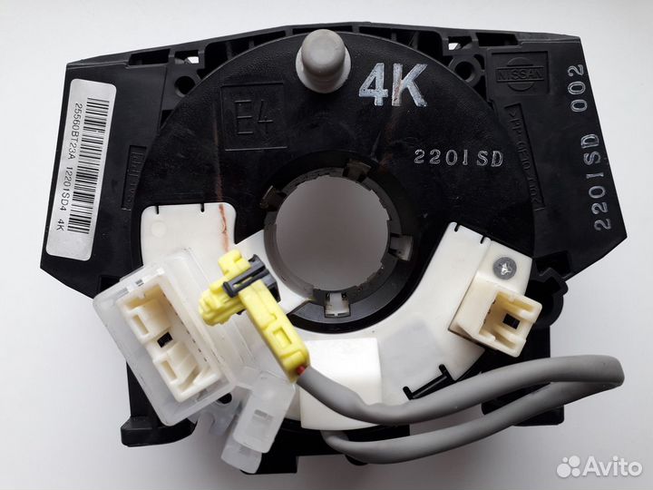 Подрулевой шлейф оригинал для Nissan Qashqai 1