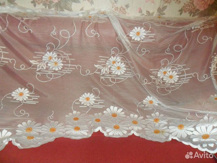 Комплект шторы и тюль бу