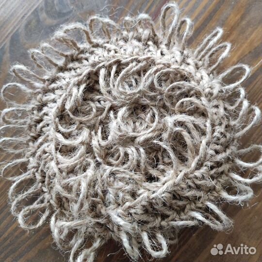 Эко мочалки из джута. Ручная работа