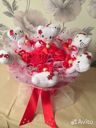 Букеты из мягких игрушек