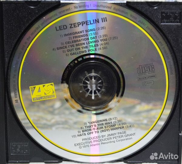 Лицензионный CD Led Zeppelin - Led Zeppelin III