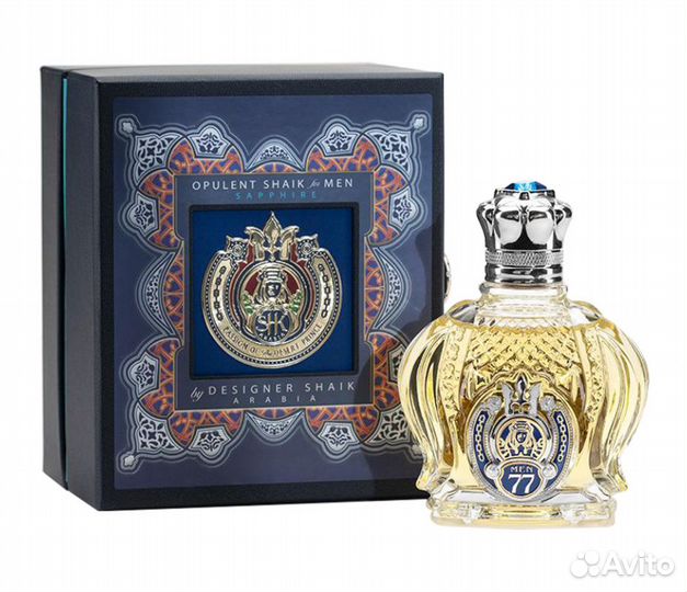 Духи Opulent Blue - Shaik № 77 (Шейх 77)