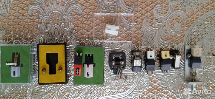 Новые иглы и б-у для винил. проигрывателя