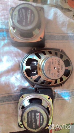 Динамики sony XS-1028MK2 60W бу