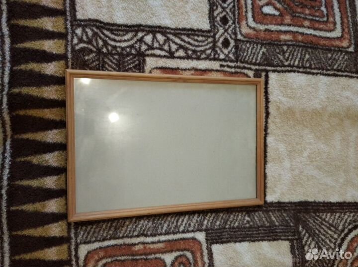 Рамки со стеклом 3шт. формат разный