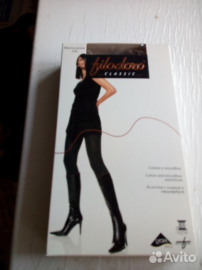 Колготы 150 ден, цвет кофейный -Filodoro