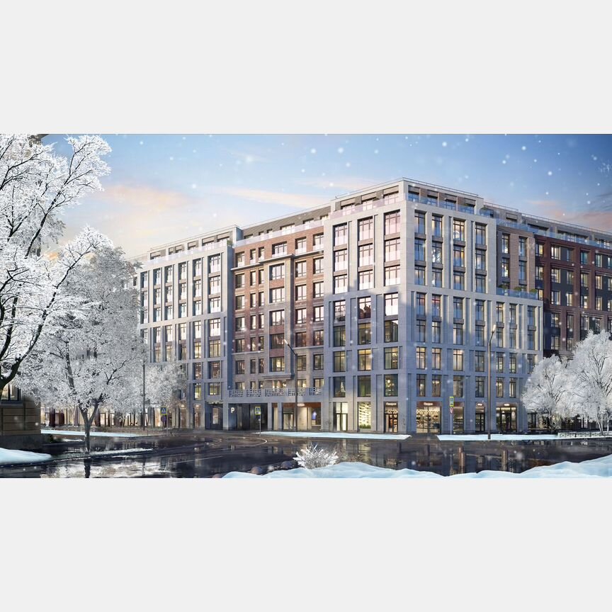 3-к. квартира, 133 м², 2/9 эт.