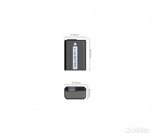 Аккумулятор литий-ионный SmallRig 4068 NP-FW50