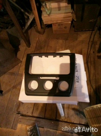 Переходная рамка 2дин шкода йети