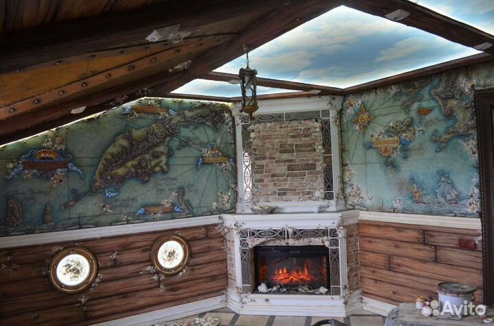 Камин. Портал для камина. Фальш камин