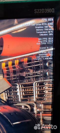 Видеокарта rtx 3060 12 гб