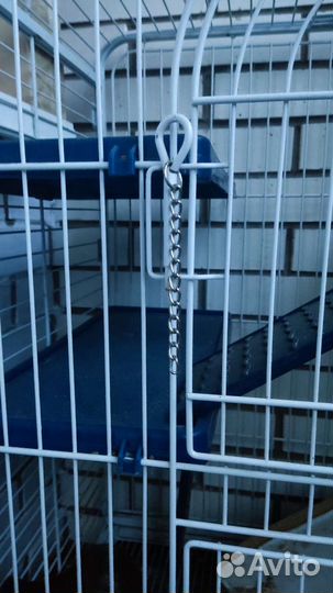 Большая клетка на колёсиках