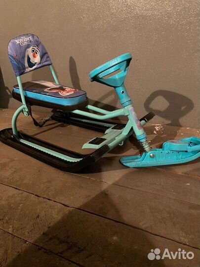 Снегокат детский Холодное сердце