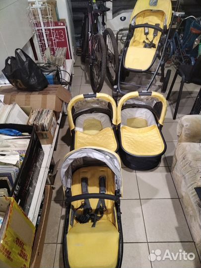 Коляска для двойни UppaBaby vista, 2 в 1