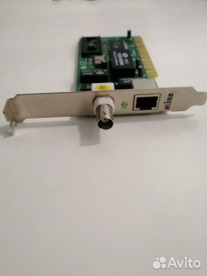 Сетевая карта eline RJ45+BNC