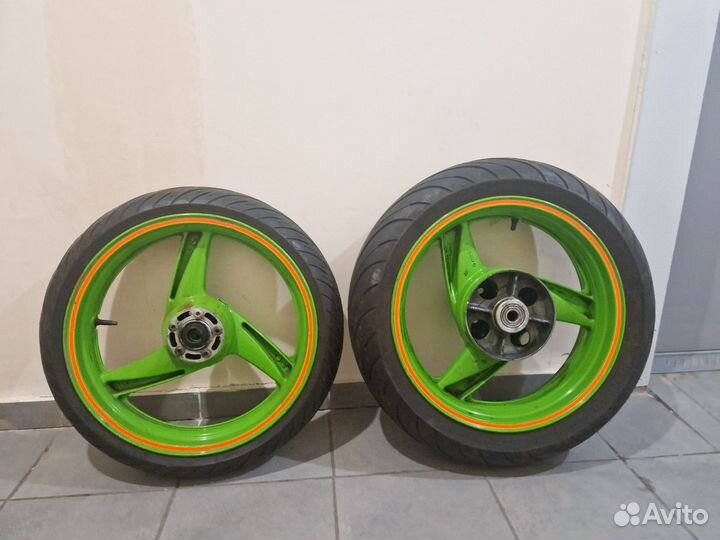 Колеса для мотоцикла r17 kawasaki zzr400-2