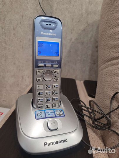 Panasonic стационарный радио телефон