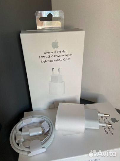 Зарядка на iPhone 20w (быстрая)