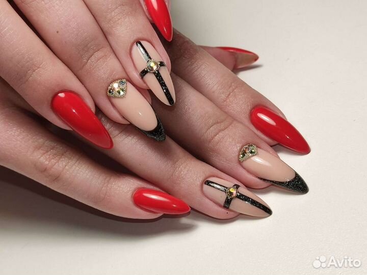 Маникюр и гель лак, наращивание ногтей, педикюр