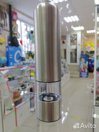 Автоматическая мельница для специй, с кнопкой