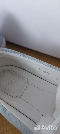 Эспадрильи женские Dior Диор новые оригинал