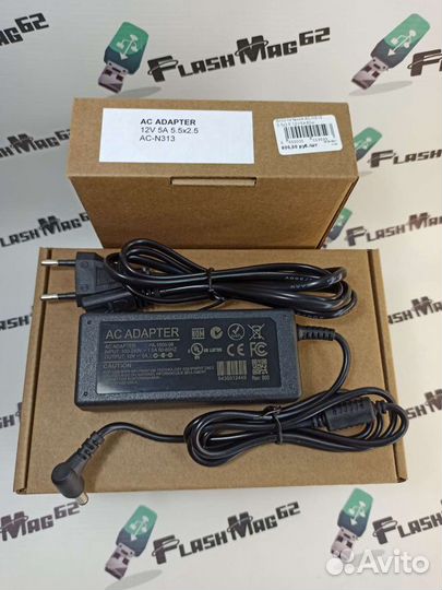 Блок питания AC-N313 5.5x2.5 12V 5A 60w