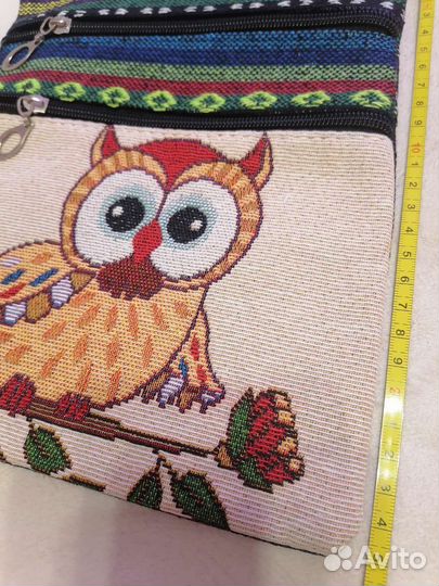 Cумочка гобелен crossbody новая