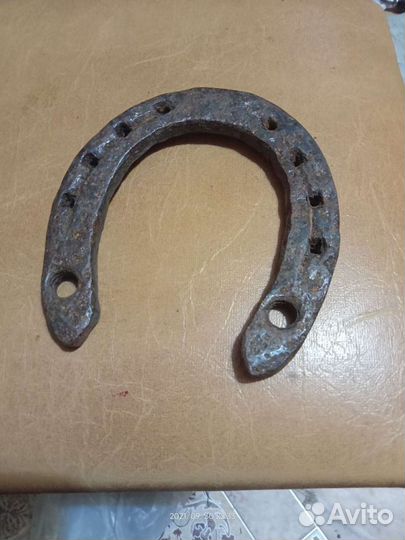 Подкова настоящая старинная оберег на счастие