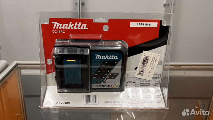 Зарядное устройство Makita dc18rc оригинал