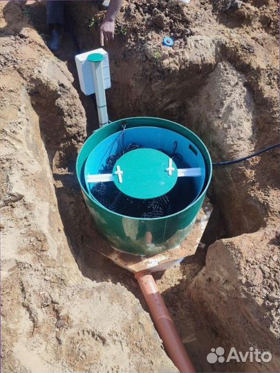 Септик под ключ без откачки