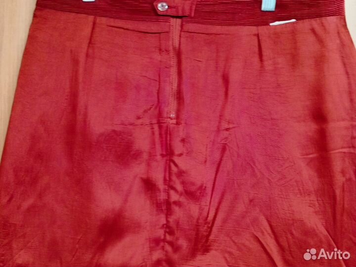 Юбка вельветовая 48