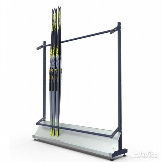 Стойка Стандарт для беговых лыж, односторонняя 160х125х30см cbls-22