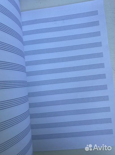 Тетрадь для нот 27 листов