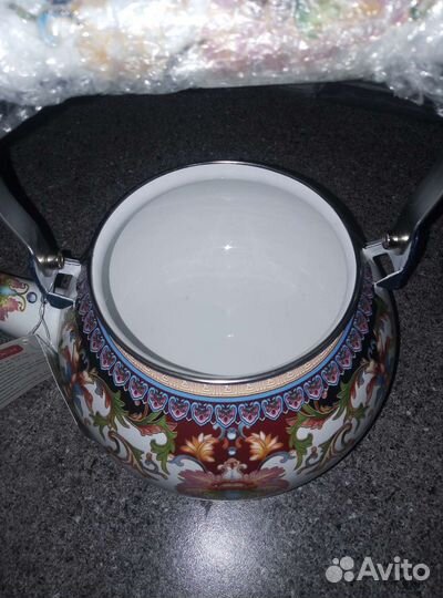 Чайник эмалированный