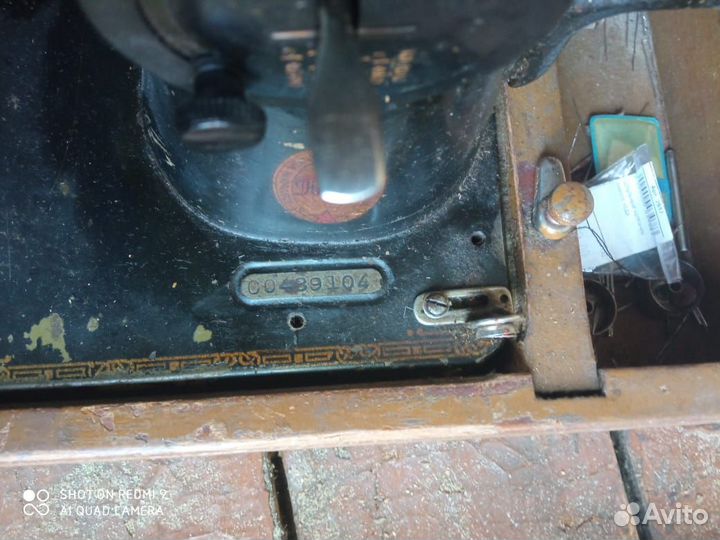 Швейная машинка подольская ручная