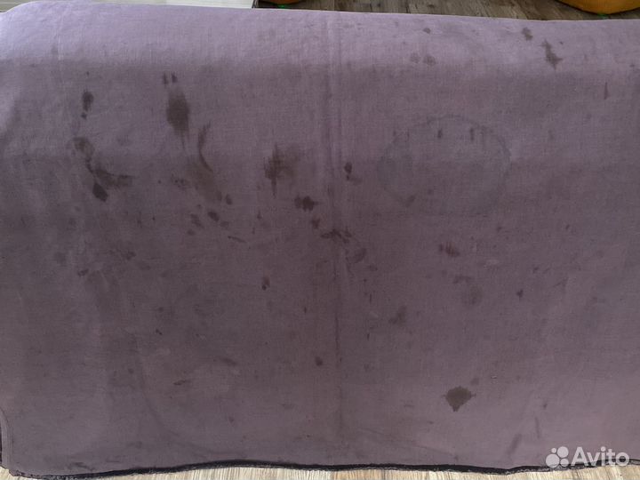 Отрез ткани СССР плюш